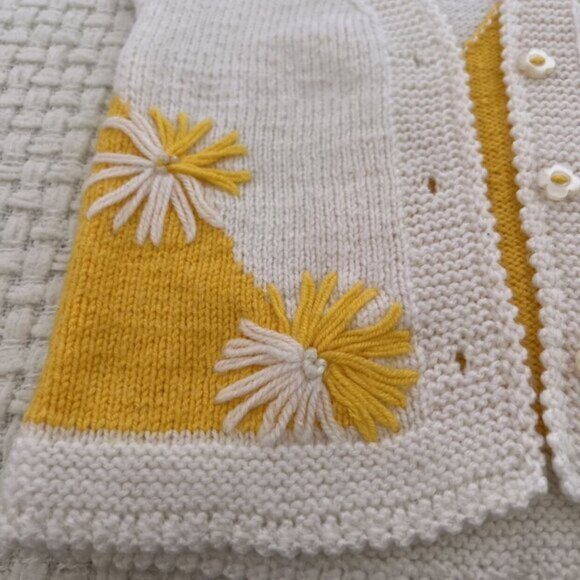 Handmade Knit Sweater Vest - Picture 5 of 7